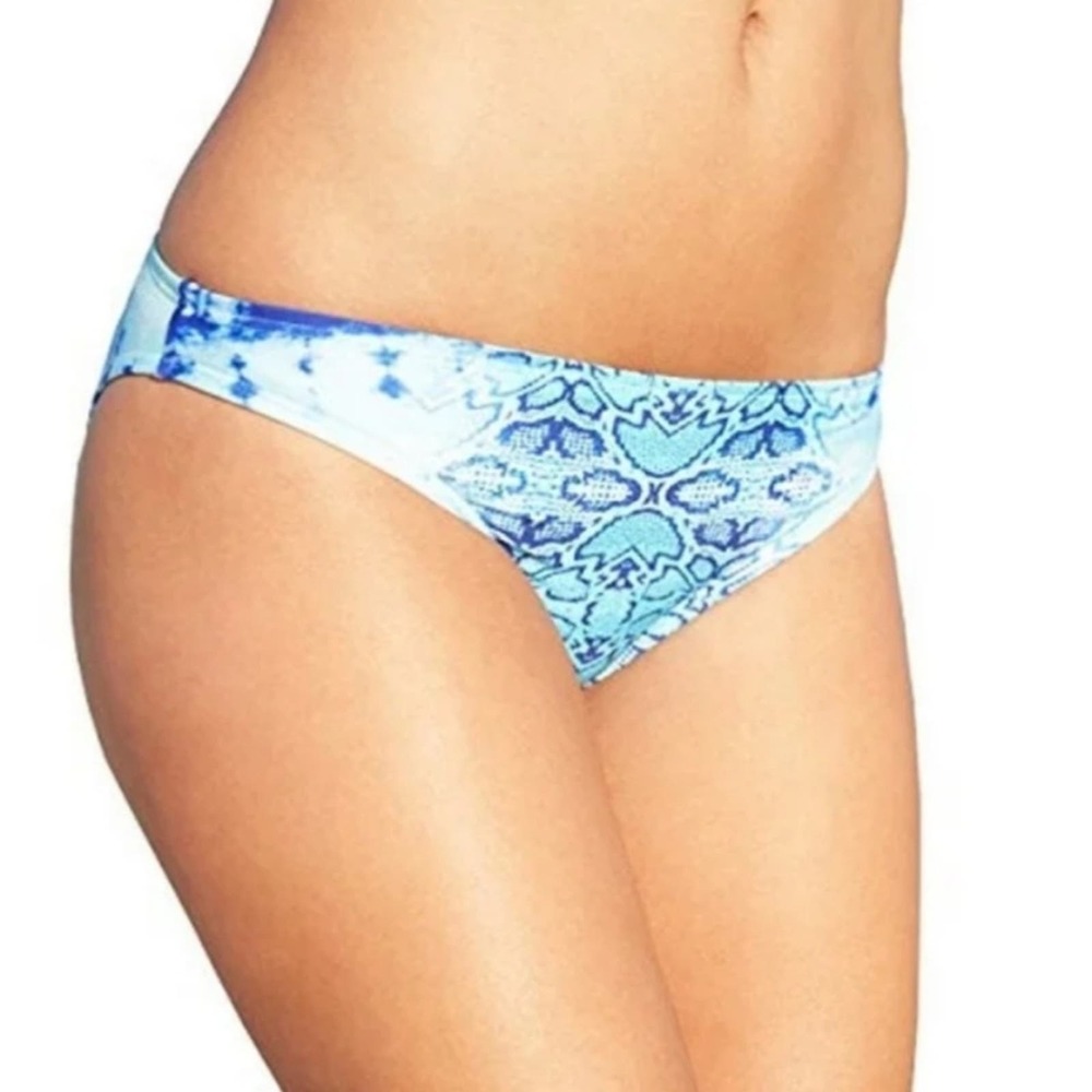 Bar III Hissy Fit Snakeskin Hipster Bikini Bottoms